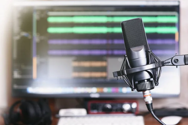 Hem Podcast Studio — Stockfoto