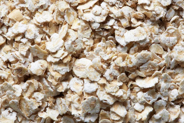Macro of organic oatmeal — Stock Photo, Image