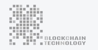 Blockchain teknoloji için logo