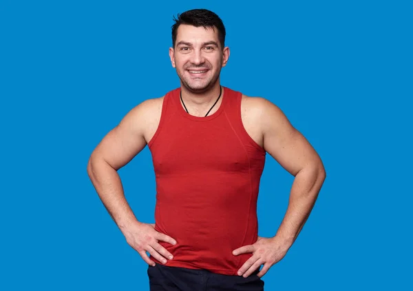 Happy casual man in sport clothing — Stock Photo, Image