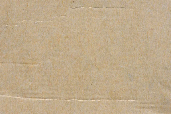 Yellow kraft paper texture cardboard background — Stock Photo, Image