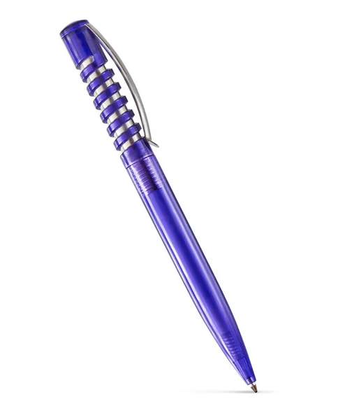 Plastic pen with clipping path — Stock Photo, Image