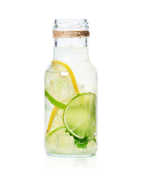 Gresh drink med citron, ingefära och lime — Stockfoto