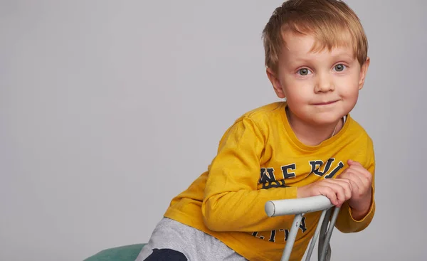 Adorable little happy boy — Stock Photo, Image