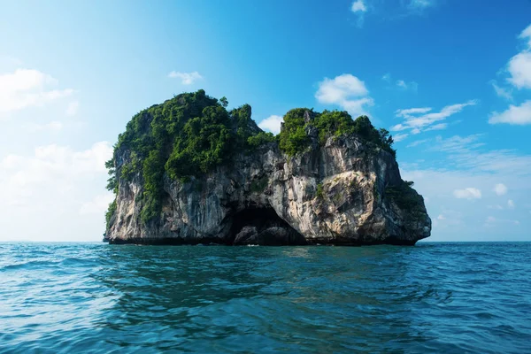 Mountain sea rocks landscape. Thailand