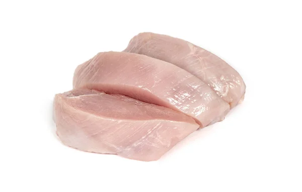 Raw turkey fillet meat isolated — 스톡 사진