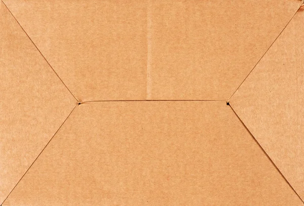 Cardboard package box background. Top view — 스톡 사진