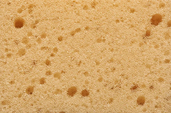 Esponja Amarela Detalhe Textura Fundo — Fotografia de Stock