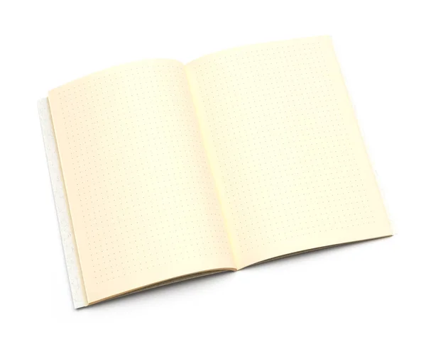 Notepad isolated on a white background — Stock Photo, Image