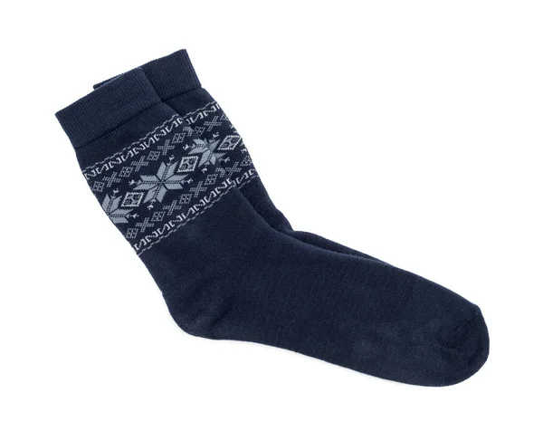 Chaussettes isolées sur fond blanc Images De Stock Libres De Droits