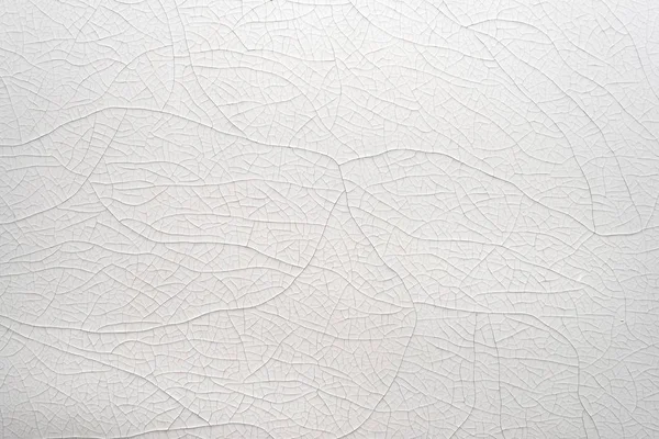 Beautiful texture of white cracked paint — Stock Photo, Image
