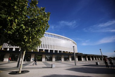 Krasnodar, Rusya-14 Ekim 2018. Krasnodar Futbol Stadı