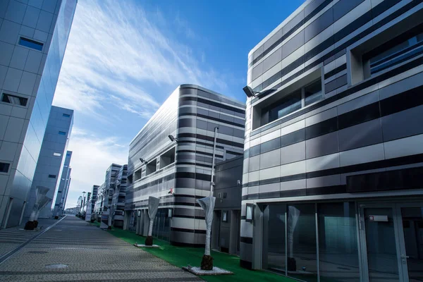 Sochi, Russia - January 3, 2018.  Modern architectural structure — Stock Photo, Image