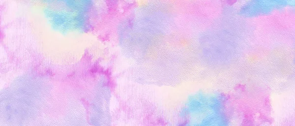 Abstract Blue Pink Watercolor Gradient Paint Texture Background — Stock Photo, Image