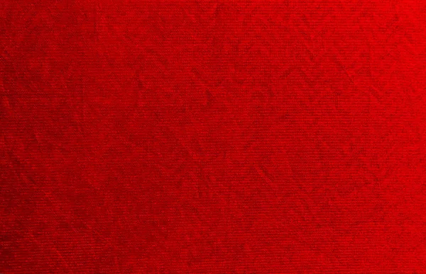 Зморщена Яскрава Багата Червона Срібна Тканина Текстура Фону Дизайну — стокове фото