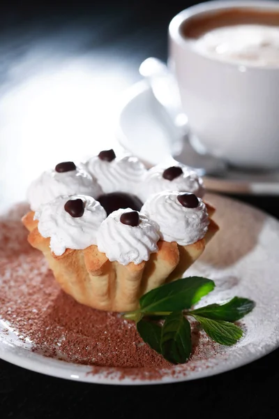 Cake And Coffee — Stock Photo, Image