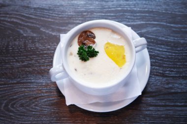 kase mantar çorbası