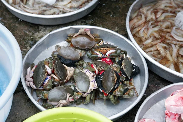 Mercado de rua de frutos do mar — Fotografia de Stock