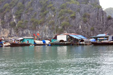 Vietnam 'da Halong Körfezi