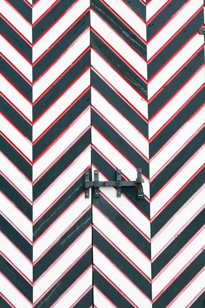 Striped Prison Door — Stock Photo, Image