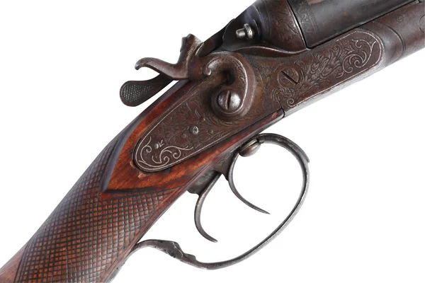 Παλιά κυνήγι κυνηγετικό όπλο — Φωτογραφία Αρχείου