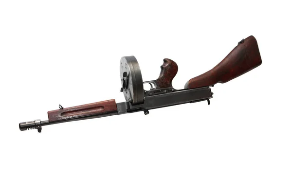 Старий США пістолет-кулемет — стокове фото