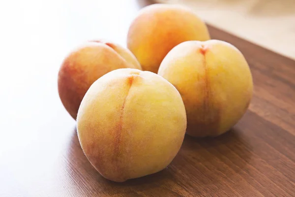 Summer fruits on table — Stock Photo, Image