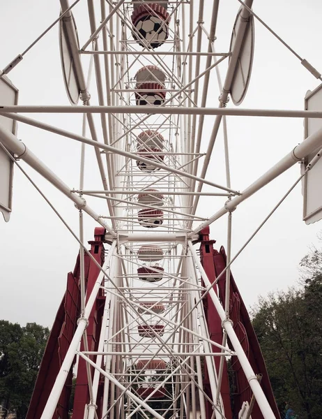 Construction des grandes roues — Photo