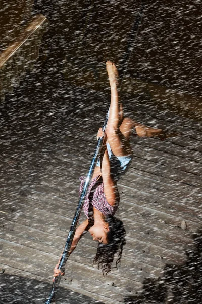 Pole Dance. deporte — Foto de Stock