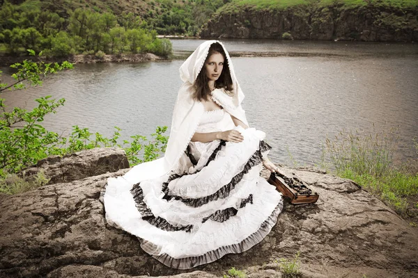 Retrato de mujer — Foto de Stock