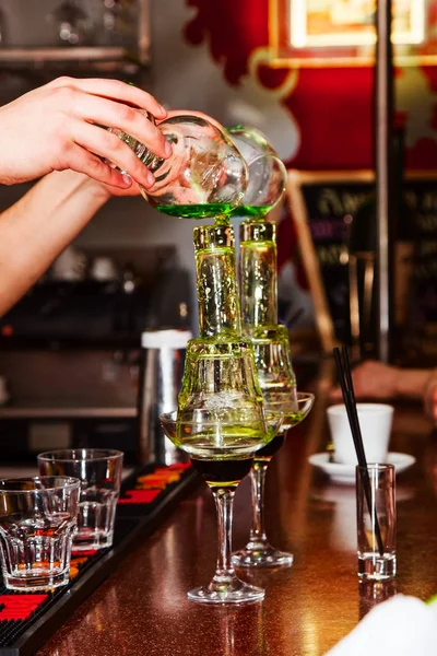 Cocktail on the bar — Stock Photo, Image