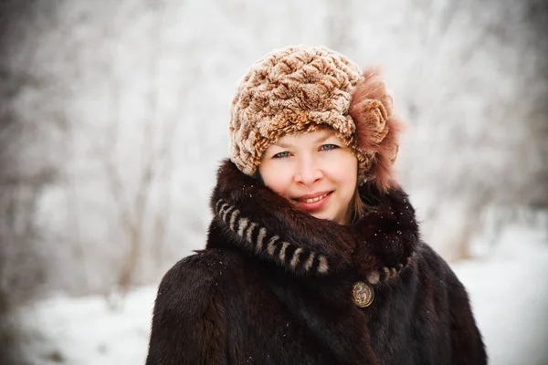 Portrait of a winter landscape — Stock Photo, Image