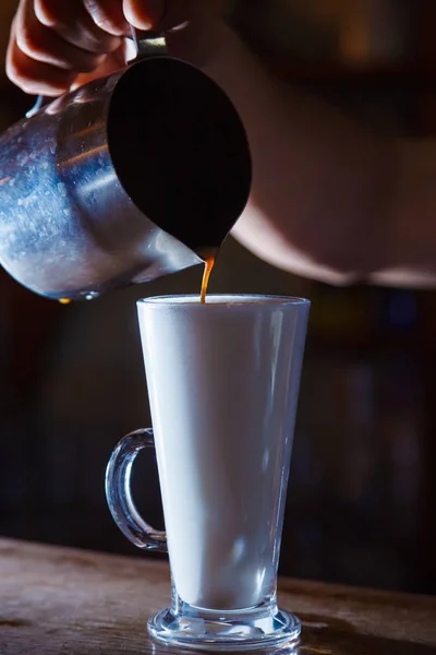 咖啡拿铁咖啡 — 图库照片