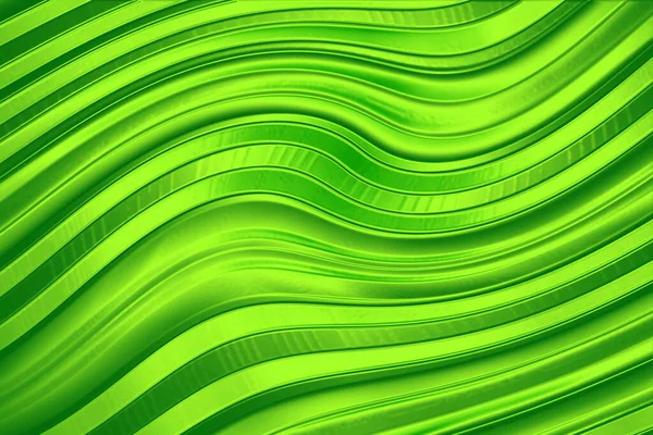 Abstract Metalic Lijnen Achtergrond Groen — Stockfoto