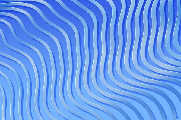 Fundo Papel Parede Abstrato Azul Com Ondas Formas — Fotografia de Stock