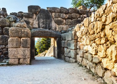 Mycenae,  near Mikines in Greece, in the north-eastern Peloponnese.