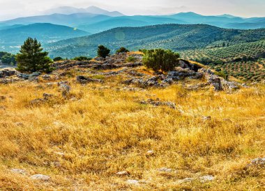 Mycenae,  near Mikines in Greece, in the north-eastern Peloponnese.