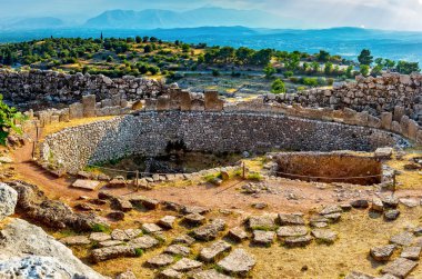 Mycenae,  near Mikines in Greece, in the north-eastern Peloponnese.