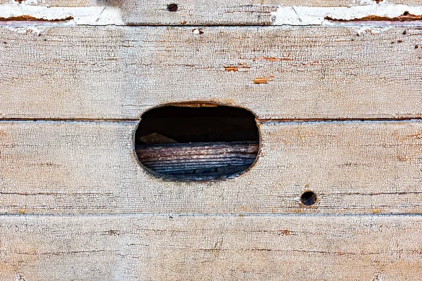 Background Old Wooden Wall Boards Horizontally — Stock Photo, Image