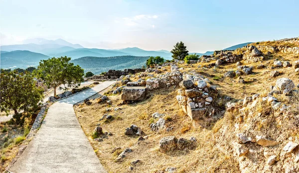 Mycènes Près Mikines Grèce Dans Nord Est Péloponnèse — Photo