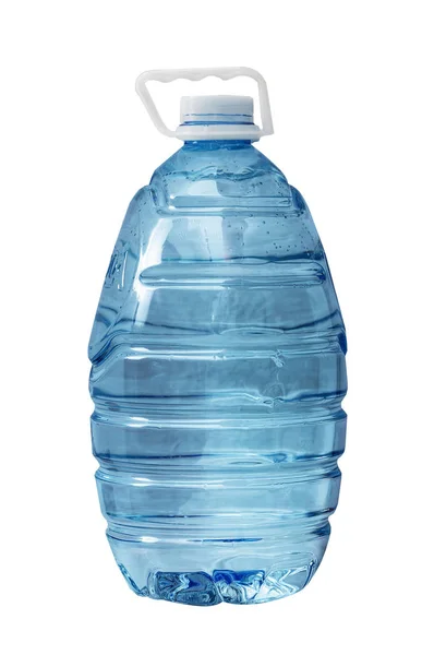 Eine Große Flasche Wasser Isoliert Auf Weiß — Stockfoto