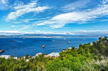Coast of Gibraltar, port