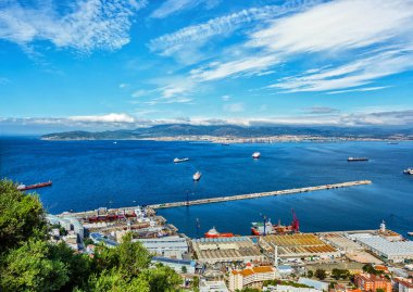 Coast of Gibraltar, port