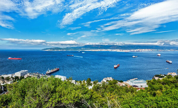 Coast of Gibraltar, port