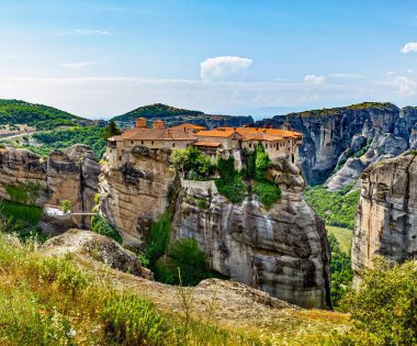 The Monastery of Varlaam is the second largest monastery in the Meteora complex.