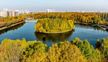 Izmailovo Park. Autumn, Moscow.