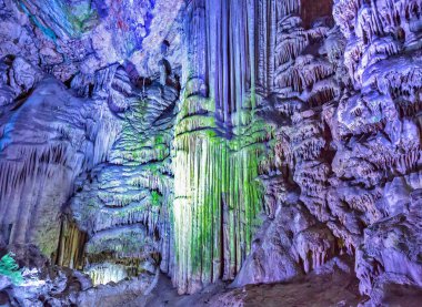 Inside St Michael's Cave, Gibraltar