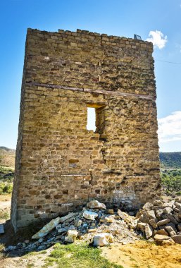 Fort Bebristsikhe Nazihari, Mtskheta, Gürcistan.