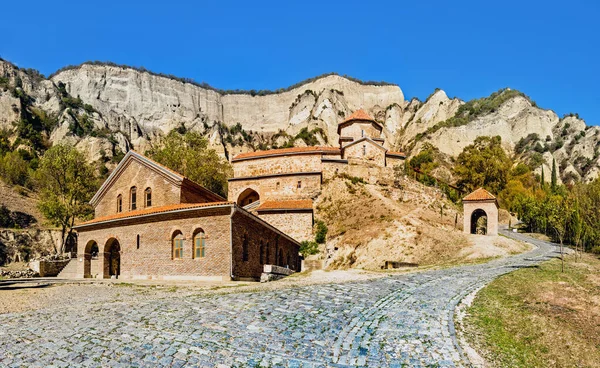 Mtskheta Georgië Het Pittoreske Uitzicht Shiomgvime Het Shio Mgvime Klooster — Stockfoto