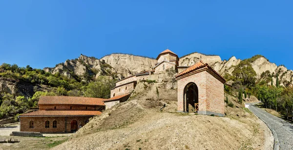 Mtskheta Georgia Pintoresca Vista Del Monasterio Shiomgvime Shio Mgvime Complejo —  Fotos de Stock